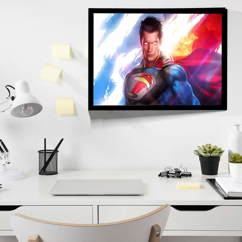 تابلو مدل man of steel کد F-14001 تابلو مدل man of steel کد F-14001