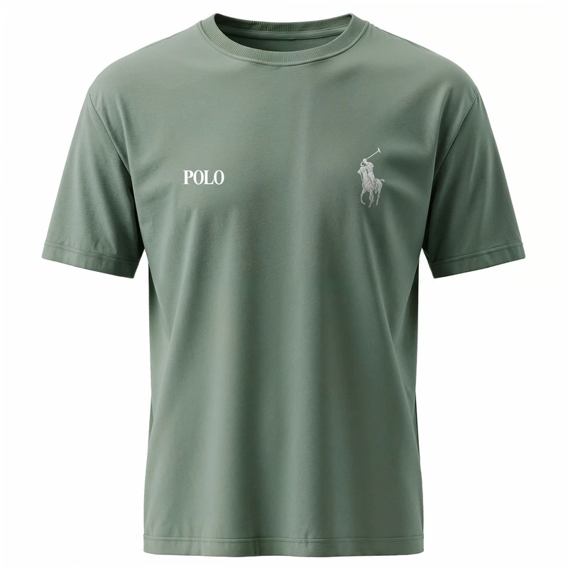 تی‌شرت آستین کوتاه مردانه مدل 14040401 رنگ سبز