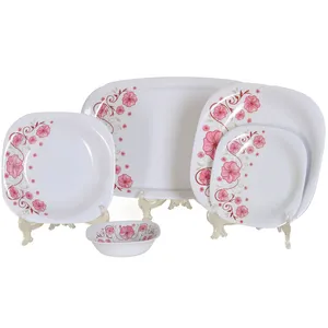 سرویس غذا خوری 25 پارچه مدل چهار گوش