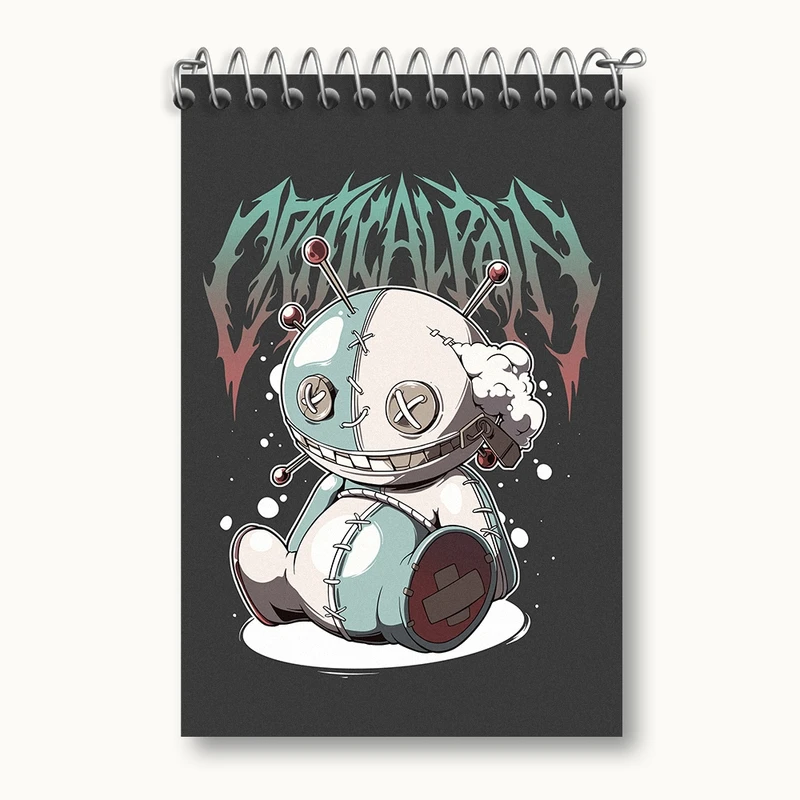 دفتر یادداشت 50 برگ خندالو مدل فانتزی کد F1131