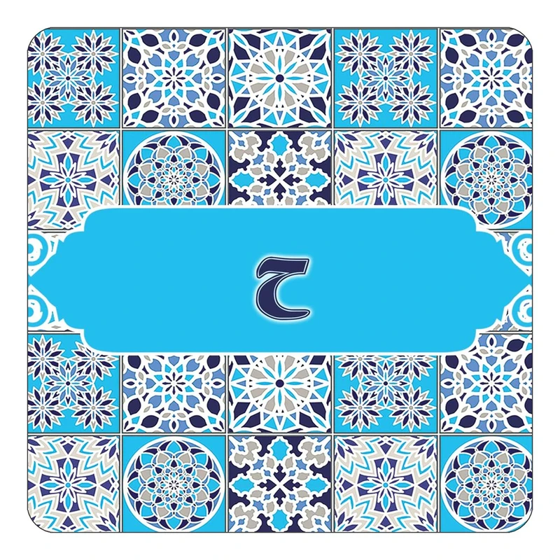 مگنت کاکتی طرح اسم ح مدل اسلیمی کد mg21711