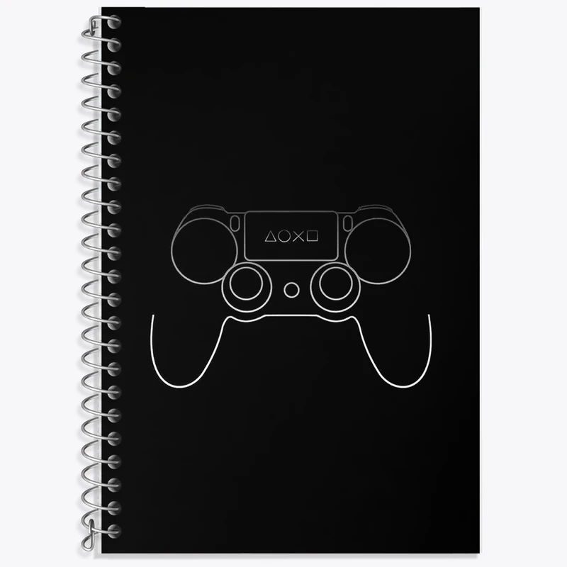 دفتر لغت 50 برگ خندالو طرح گیمر کد F2406