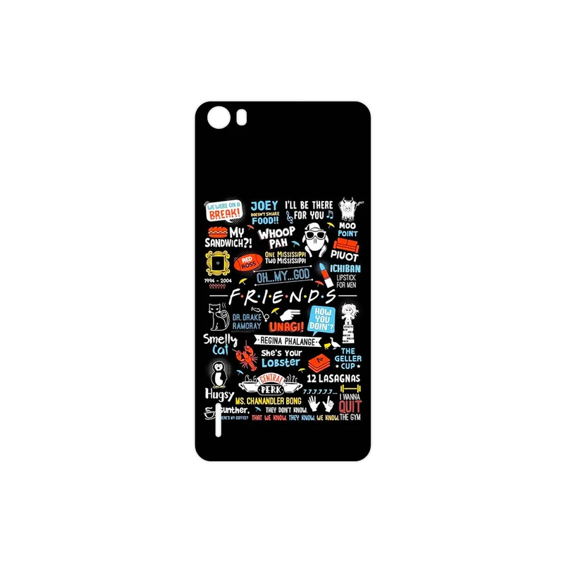 برچسب پوششی ماهوت مدل Friends 2 مناسب برای گوشی موبایل آنر 6