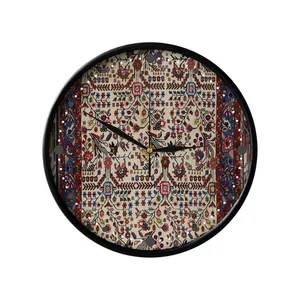 ساعت دیواری مدوپد طرح فرش رودبار مدل C-Roudbar05