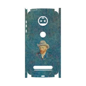 MAHOOT Self portrait with a gray felt hat-FullSkin Cover Sticker for Motorola Moto Z2 Force