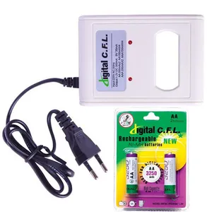 C.F.L DET-302C Rechargeable AA Battery with battery charger