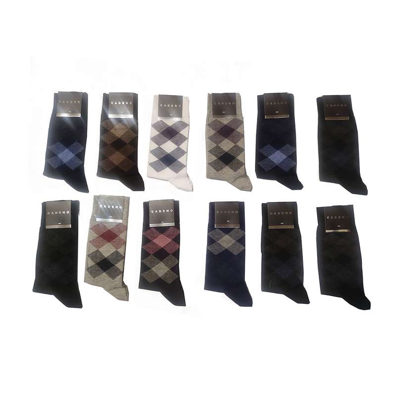 جوراب مردانه کادنو مدل اسکاج مجموعه 12 عددی