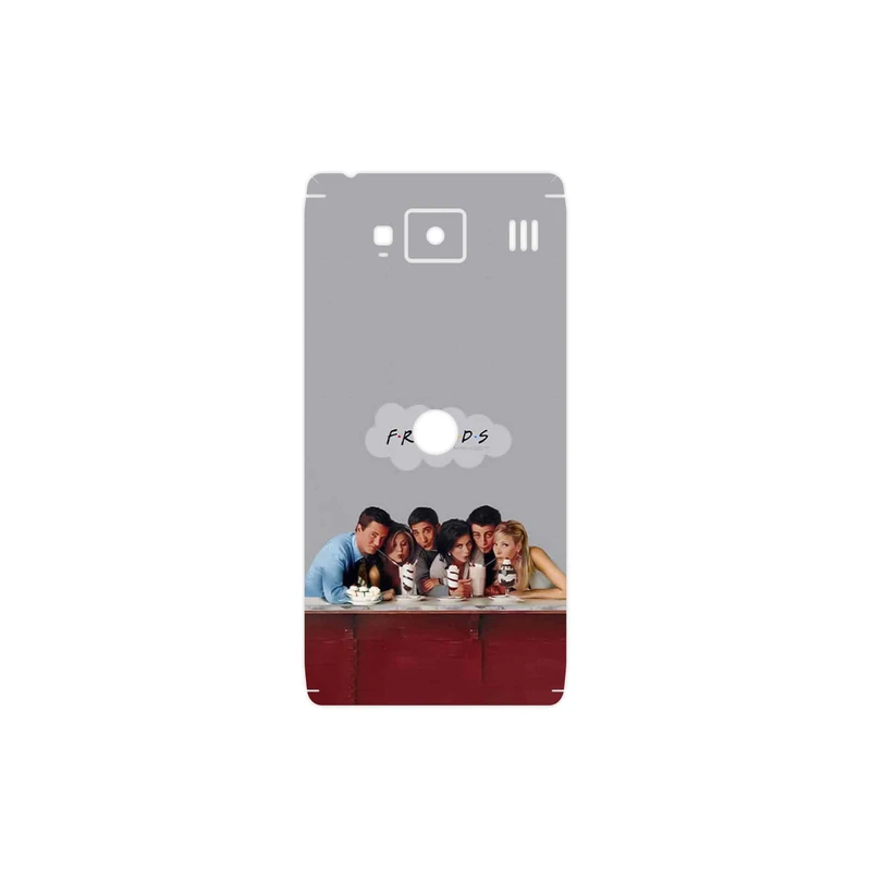 برچسب پوششی ماهوت مدل Friends 1 مناسب برای گوشی موبایل موتورولا Droid Razr HD