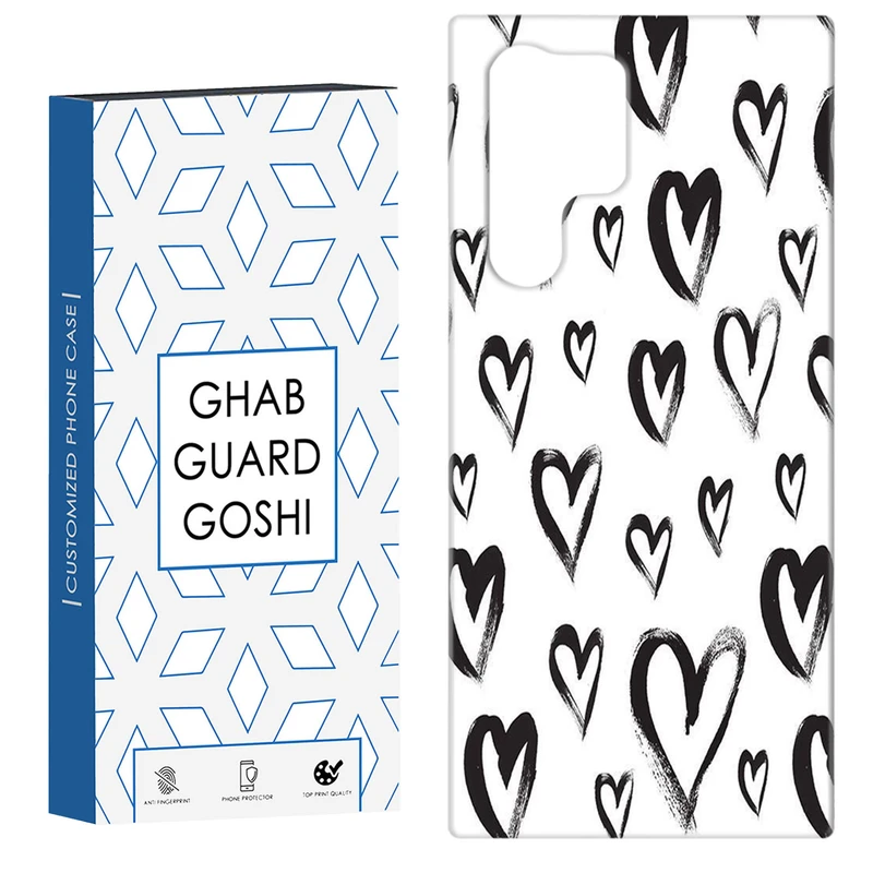 کاور قاب گارد گوشی طرح قلب کد Dimo-278 مناسب برای گوشی موبایل سامسونگ Galaxy S22 ULTRA