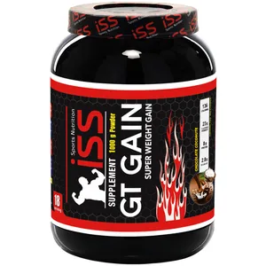 پودر گینر با طعم شکلات نارگیل آی اس اس - 1000 گرم