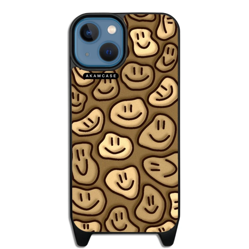 کاور آکام مدل AMCWLA14-HAPPY FACE1 مناسب برای گوشی موبایل اپل iPhone 14