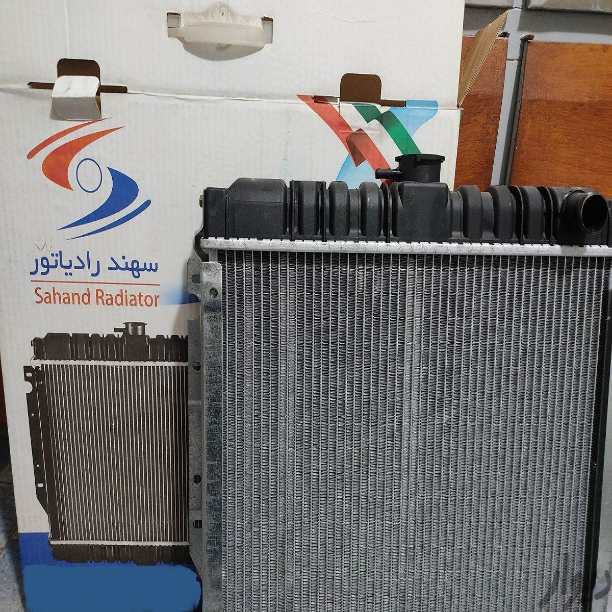 رادیاتور آب سهند کد 574 مناسب برای نیسان دیزل زامیاد