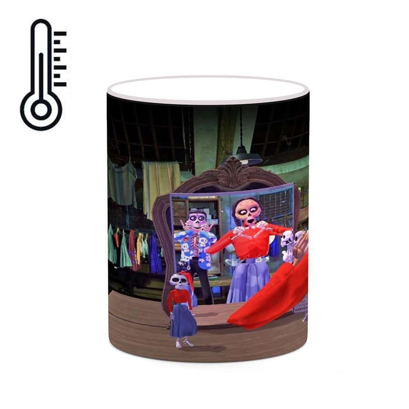 ماگ حرارتی کاکتی مدل کارتون Coco کد mgh22407