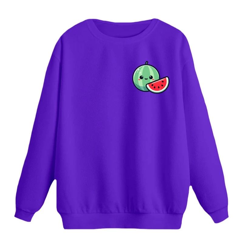 سویشرت زنانه مدل هندوانه یلدایی کد 24 