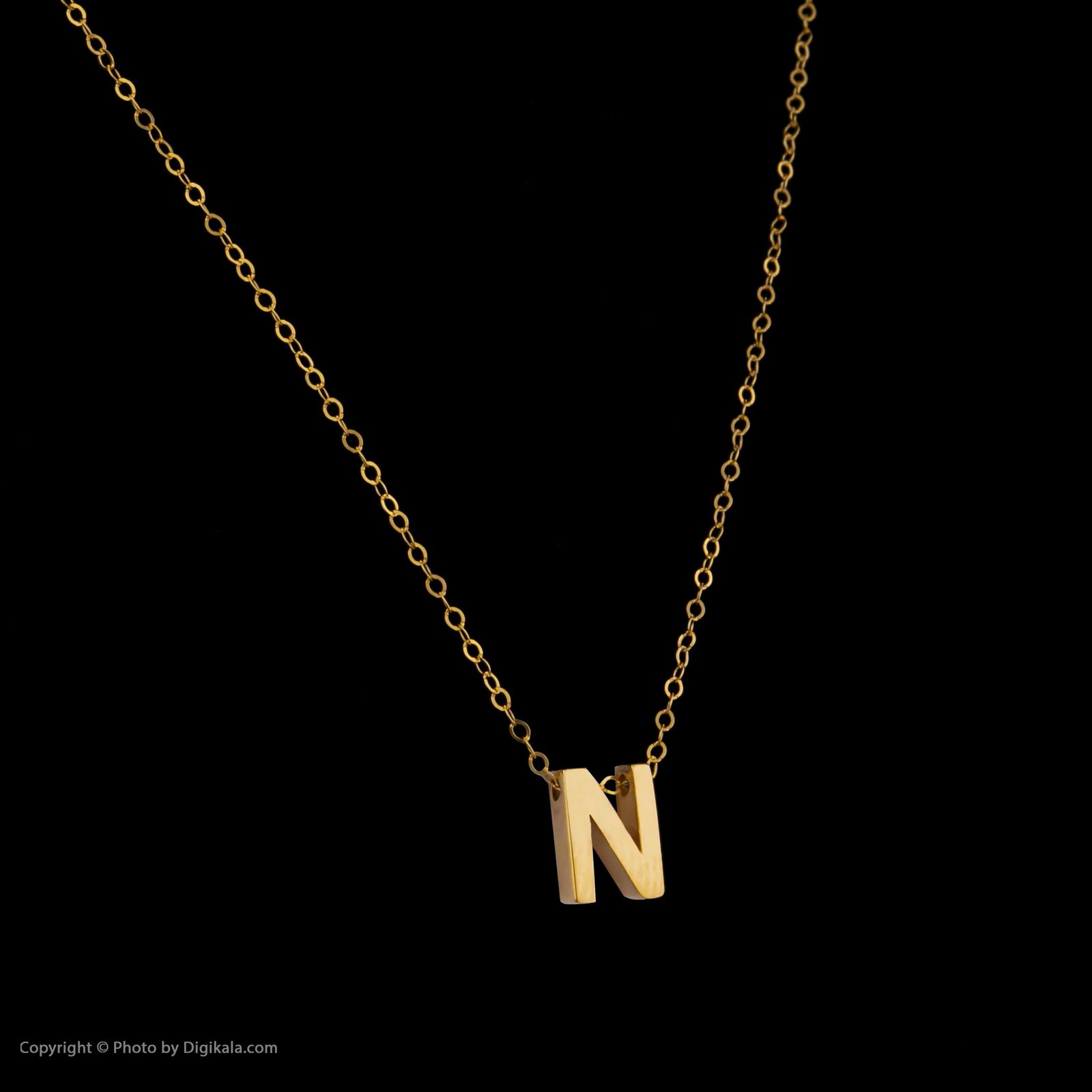 گردنبند طلا 18 عیار زنانه مایا ماهک مدل MM1772 -  - 4