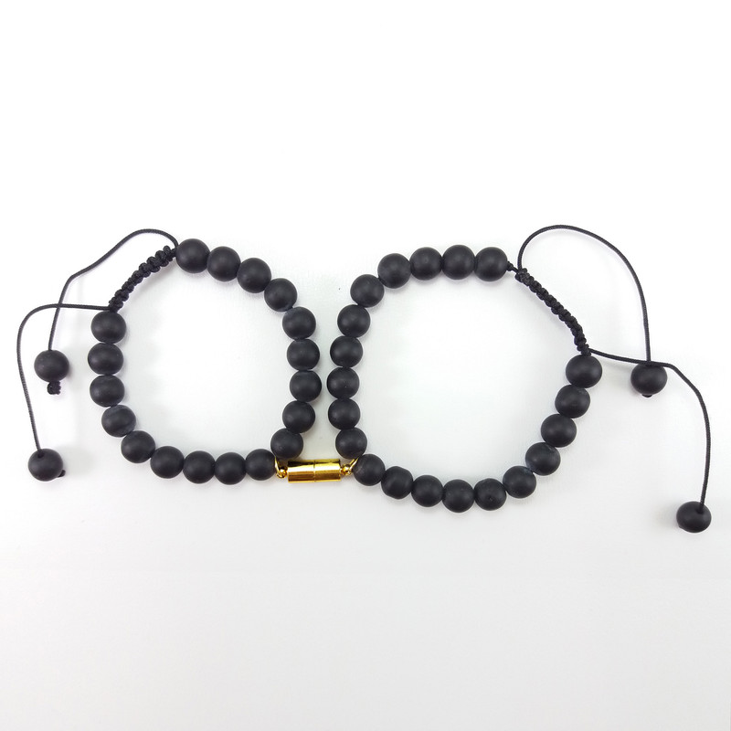 دستبند مدل مگنتی کد G1092 مجموعه 2 عددي