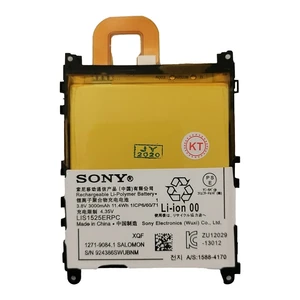 باتری موبایل مدل xperia z1 با ظرفیت 3000mah مناسب برای گوشی موبایل سونی xperia z1