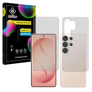Arka Glass Hydrogel model Matte Screen Protector for Samsung Galaxy S26 Ultra mobile phone along with the back protector
