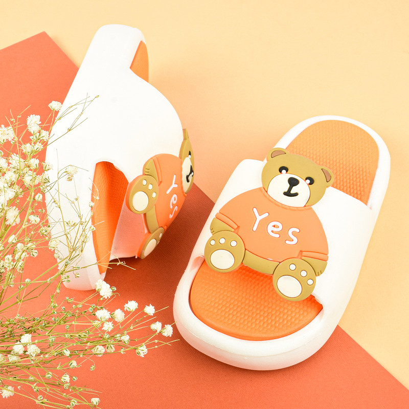 دمپایی دخترانه مدل YES TEDDY ORG.3650