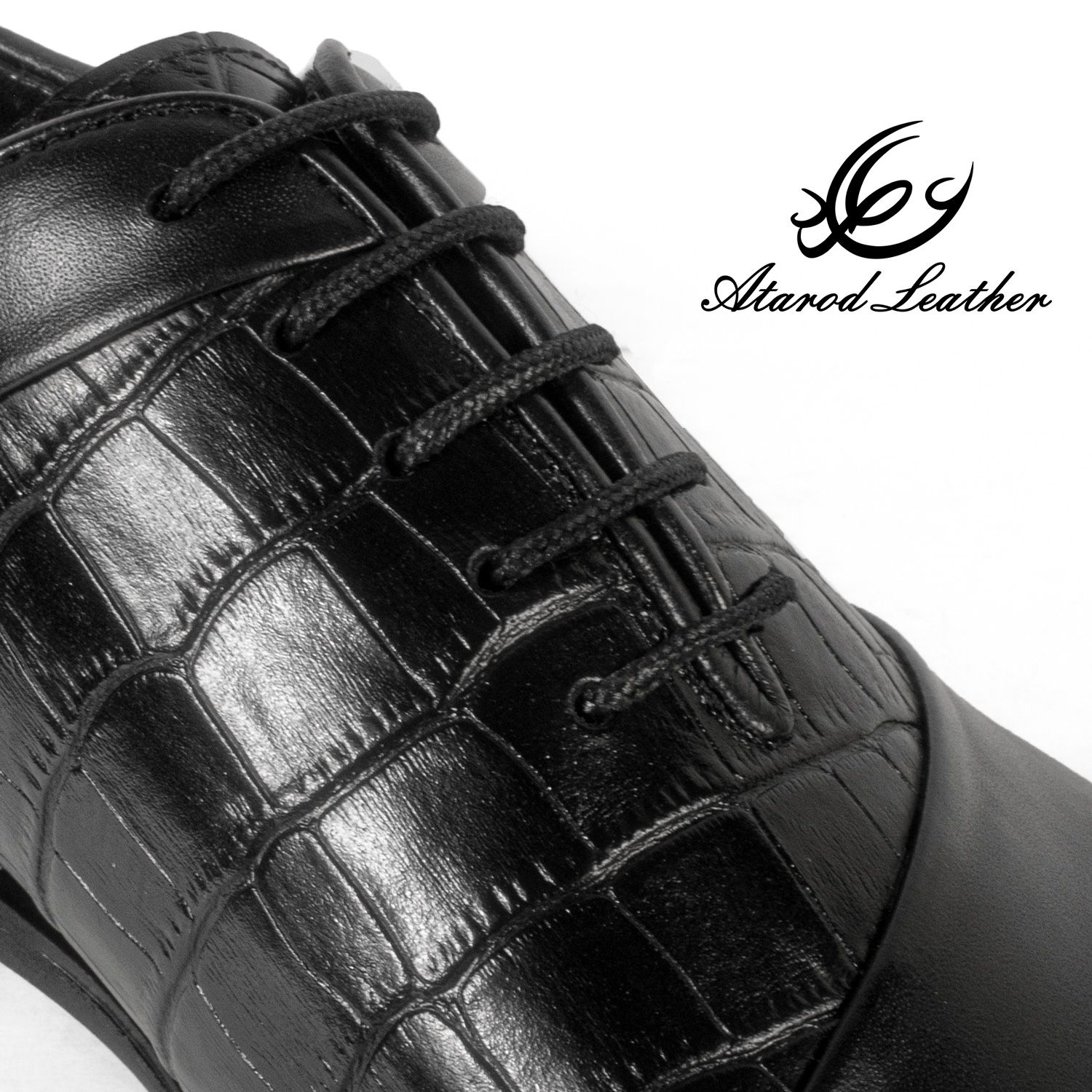 کفش مردانه چرم عطارد مدل چرم طبیعی کد SH205 -  - 11