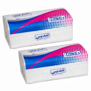 دستمال کاغذی 200 برگ تندیس مدل T 800 مجموعه 2 عددی