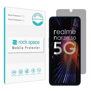 Rock space code PRV privacy screen protector suitable for Realme Narzo 50 5G