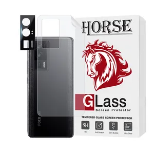 Horse MTBFULH Nano Back Protector For Xiaomi Poco F5 Pro / Xiaomi Redmi K60 / Xiaomi Redmi K60E / Xiaomi Redmi K60 Pro With Camera Lens Protector