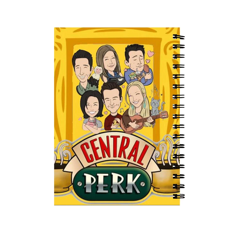 دفتر مشق 60 برگ مدل سریال فرندز کد 034