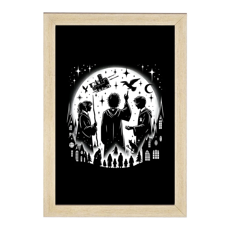 تابلو خندالو مدل هری پاتر (Harry Potter) کد F6012