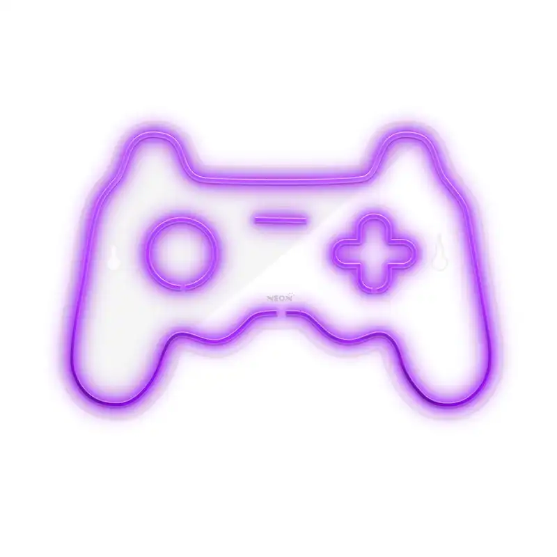 چراغ دیواری نئون دیزاین طرح Game-Controller_PR