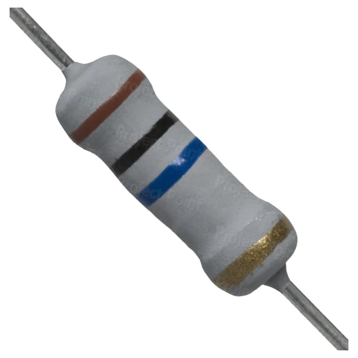 مقاومت 10 مگا اهم 1 وات کد 10M/1Wبسته 50 عددی