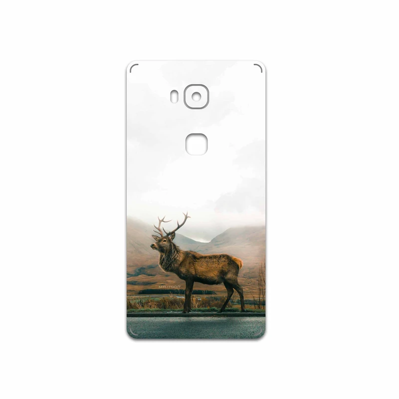 برچسب پوششی ماهوت مدل Horned Deer مناسب برای گوشی موبایل آنر 5X