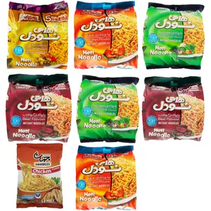 نودل میکس هاتی کارا بسته 35 عددی و نودل جهان بسته 5 عددی