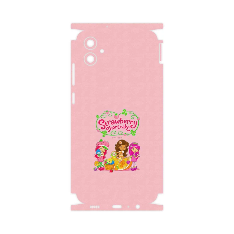 برچسب پوششی ماهوت مدل Strawberry Shortcake-FullSkin مناسب برای گوشی موبایل سامسونگ Galaxy F04