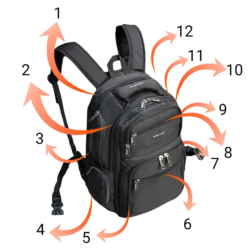 کوله پشتی 45 لیتری فوروارد کد FCLT77032PREEMINENT CASE