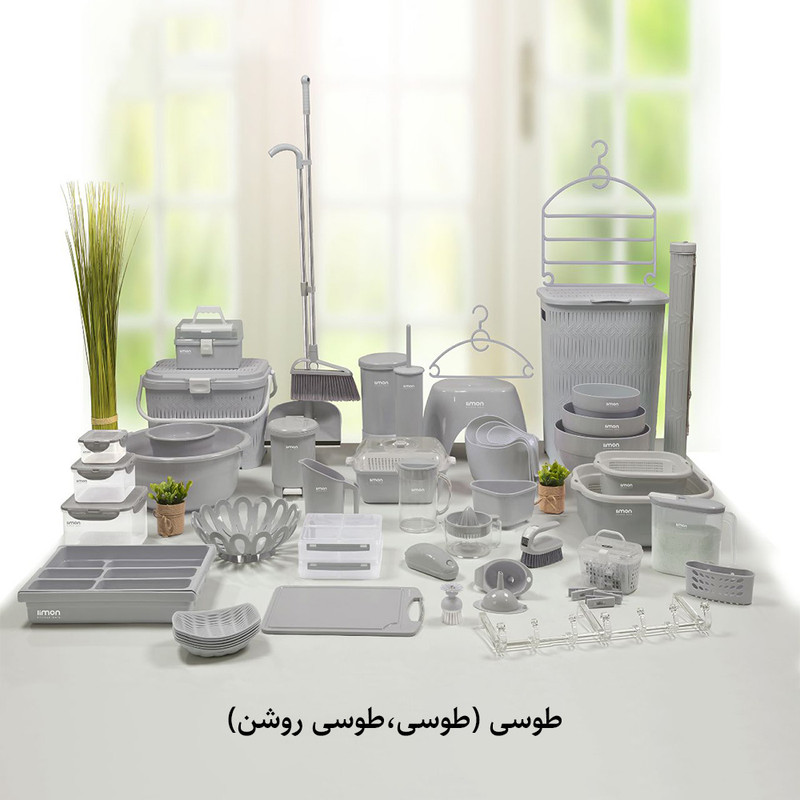 سرویس جهیزیه 64 پارچه لیمون مدل 64P