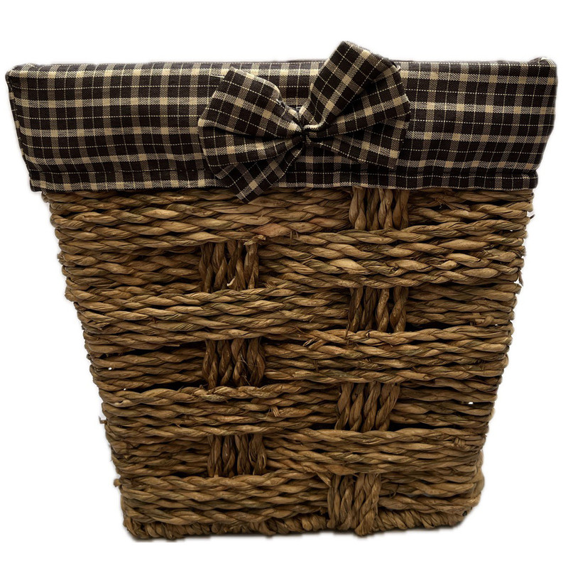 سطل و جای دستمال کاغذی مدل حصیری