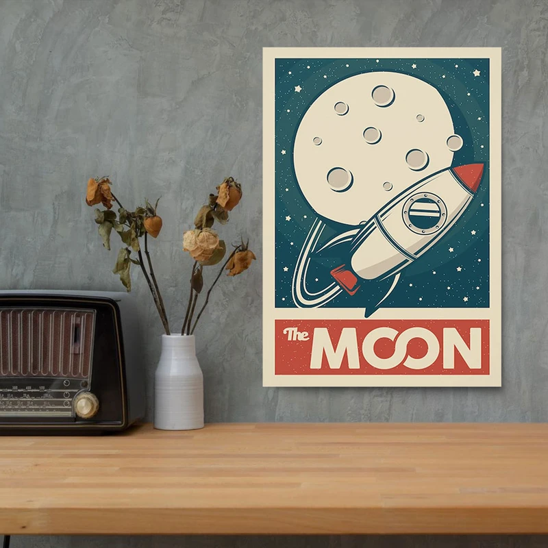 پوستر صبا طرح مدل کلاسیک ماه