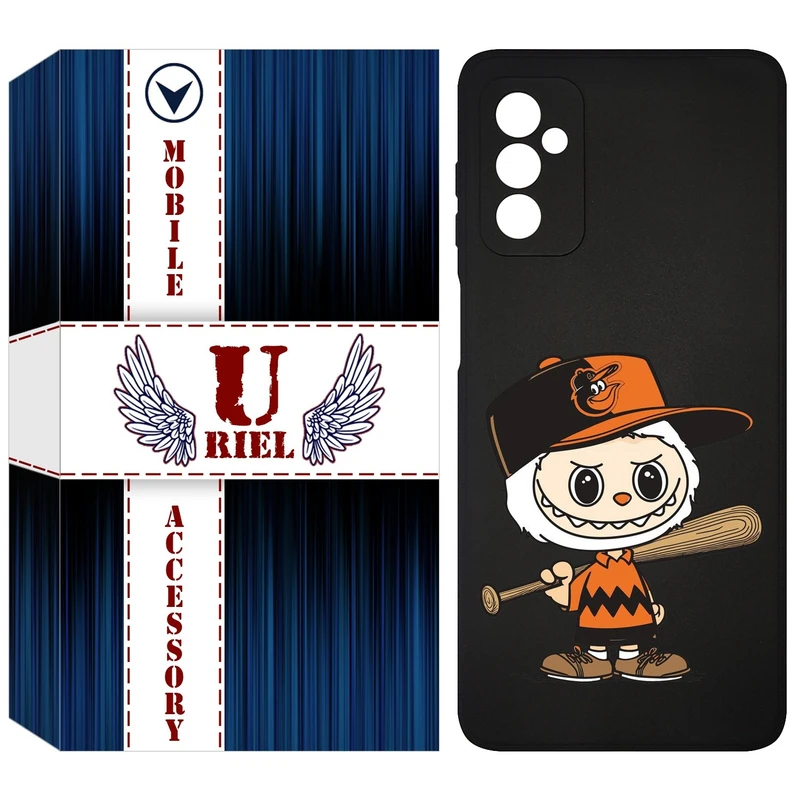 کاور یوریل قاب مدل KSH کد 128 طرح عروسک لبوبو مناسب برای گوشی موبایل سامسونگ Galaxy F13 4G / M13 4G / M23