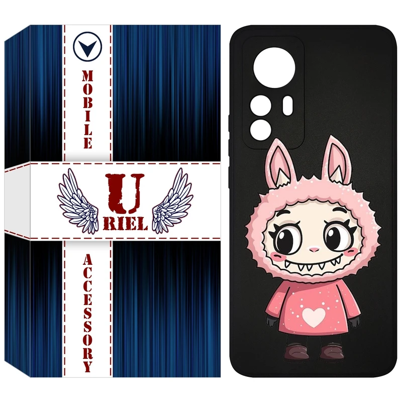 کاور یوریل مدل KSH کد 139 طرح عروسک لبوبو مناسب برای گوشی موبایل شیائومی 12T