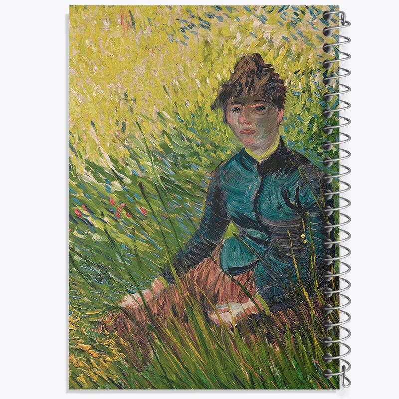 دفتر نقاشی 50 برگ خندالو طرح ونسان ونگوگ (Van Gogh) کد 36813