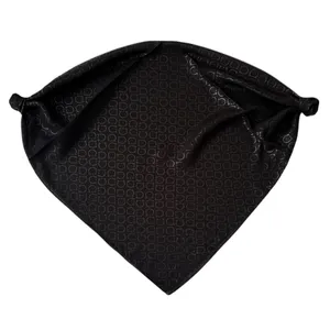 مینی اسکارف زنانه مدل نخ حریری مارک برجسته