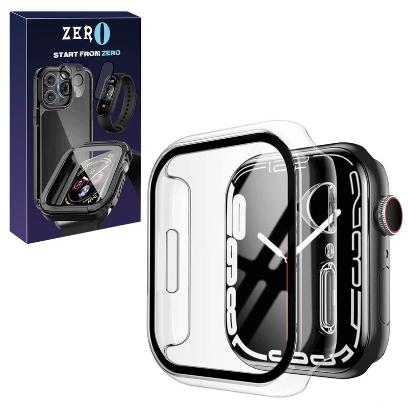کاور زیرو مدل PolyPro ZR مناسب برای اپل واچ سری 1/2/3 سایز 38 میلی متری به همراه محافظ صفحه نمایش