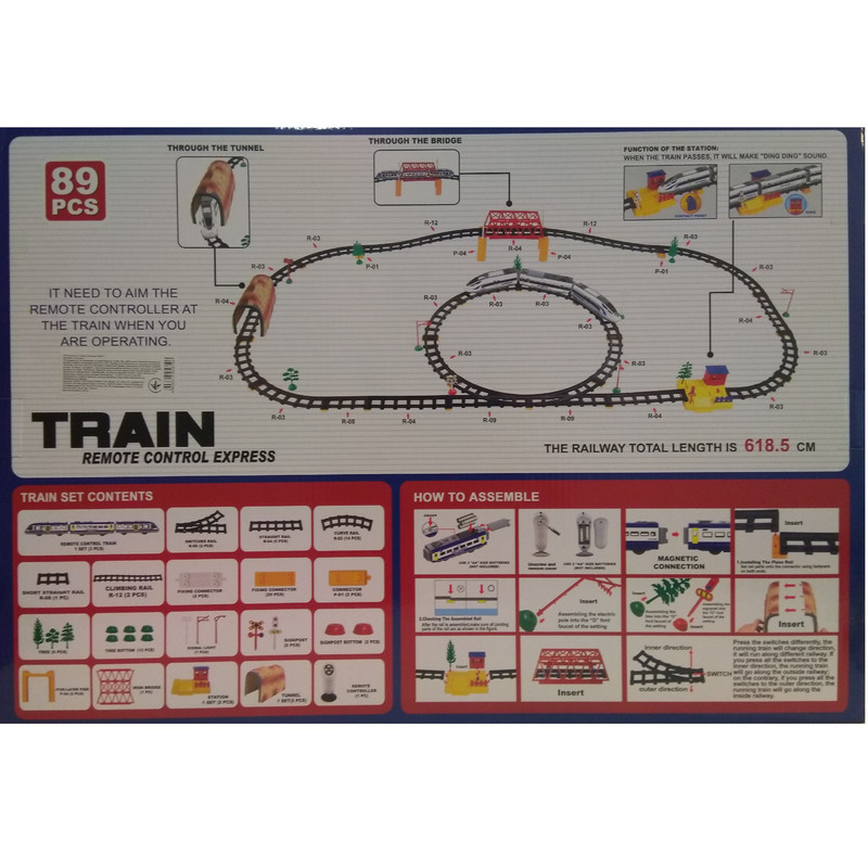 قطار بازی کنترلی مدل CT850