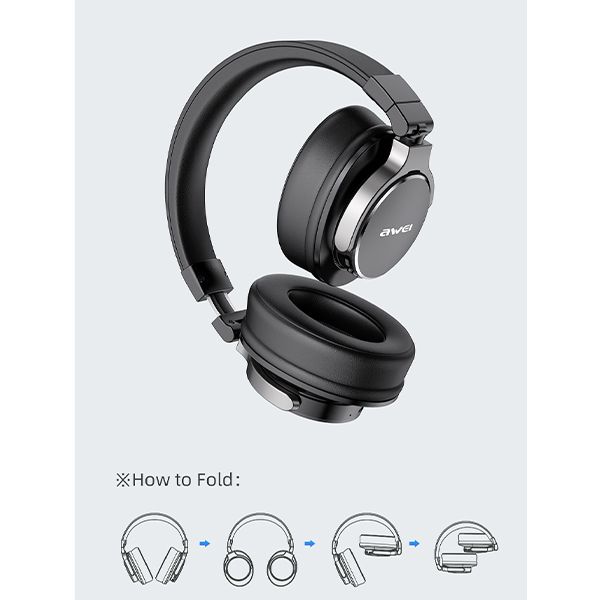 هدفون بی سیم اوی مدل A710BL -  - 12