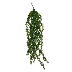 گل مصنوعی مدل ریسه برگ شمشاد مدل ۰۰۶