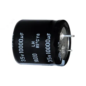 خازن الکترولیت 10000 میکرو فاراد یاجیو مدل 35 ولت 