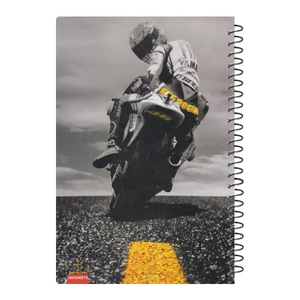 دفتر مشق 100 برگ لنگر مدل 12969/001