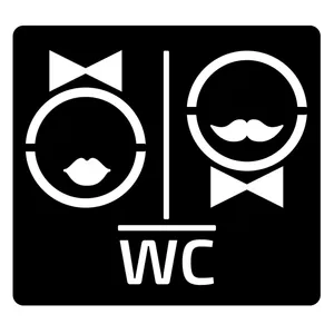 تابلو راهنما طرح سرویس بهداشتی کد WC2-1-P