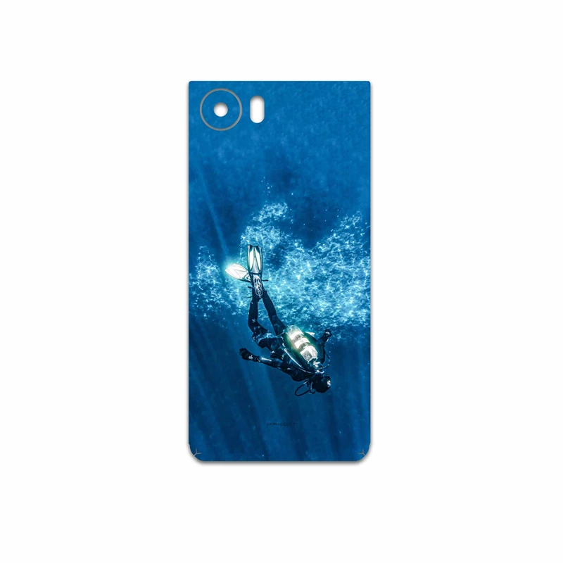 برچسب پوششی ماهوت مدل Scuba-Diving مناسب برای گوشی موبایل بلک بری KEYONE